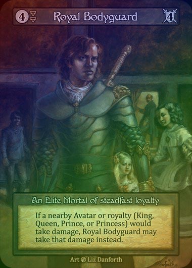 【FOIL】[Earth] Royal Bodyguard [beta-Elite]